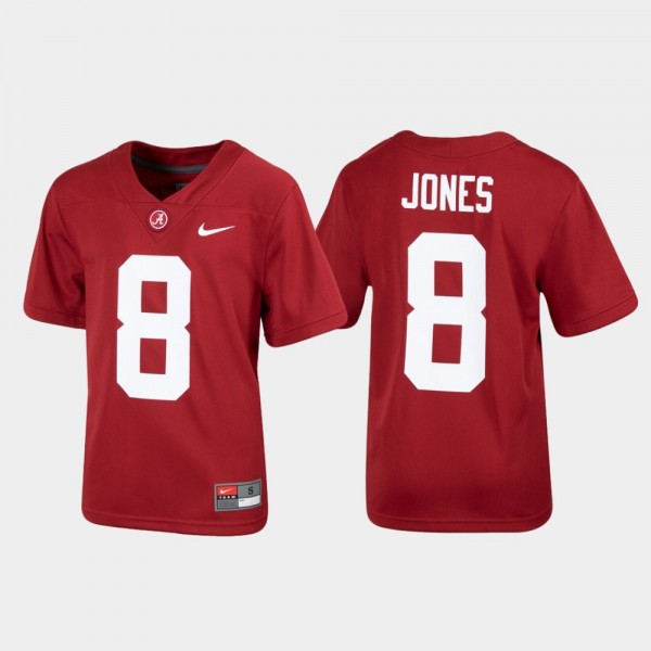 Youth Alabama Crimson Tide Replica Crimson Julio Jones #8 Alumni Football Jersey 375112-810